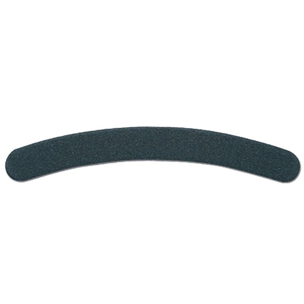 aurore-lima-banana-nera-100/180- Lima per unghie curva forma banana, grana 100/180, superficie abrasiva scura