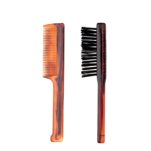 Pettine + spazzola barba e baffi