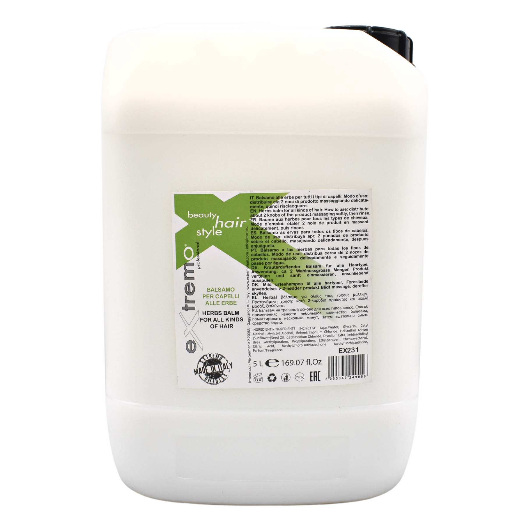 extremo-balsamo-alle-erbe-tanica-5000ml Extremo Balsamo Alle Erbe Tanica 5000ml