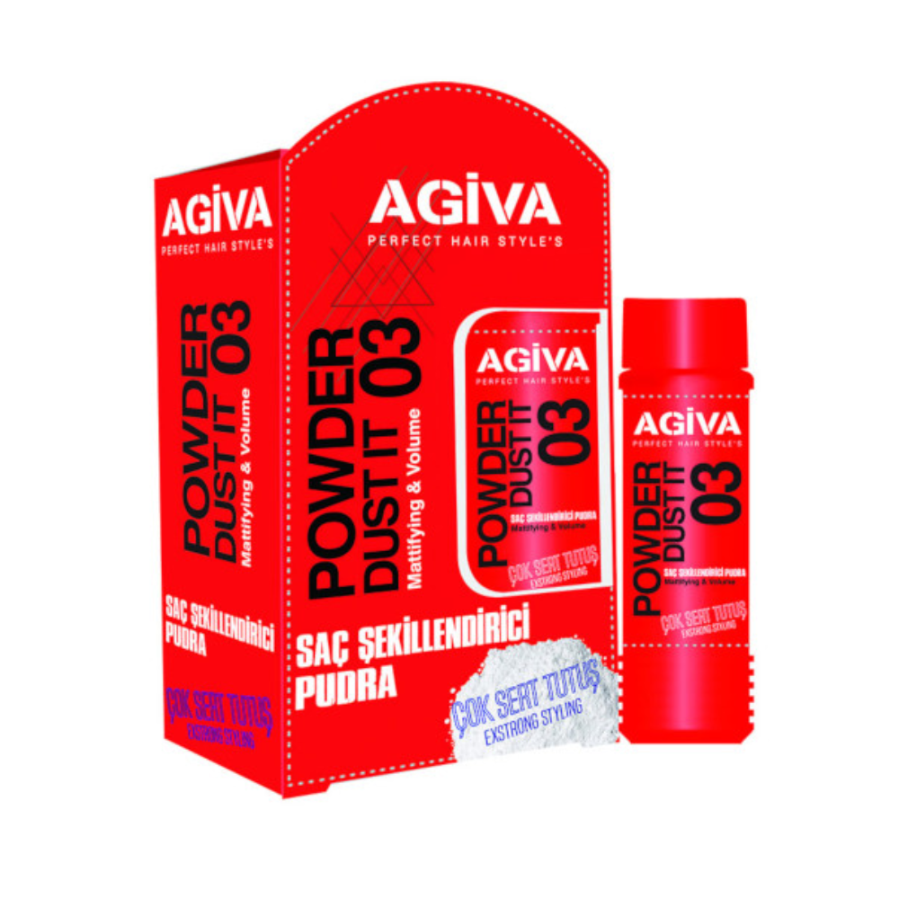 agiva-styling-dust-matt-shapes-powder-wax-03-red-extrastrong-20gr Agiva Styling Dust Matt Shapes Powder Wax 03 Red Extrastrong 20Gr