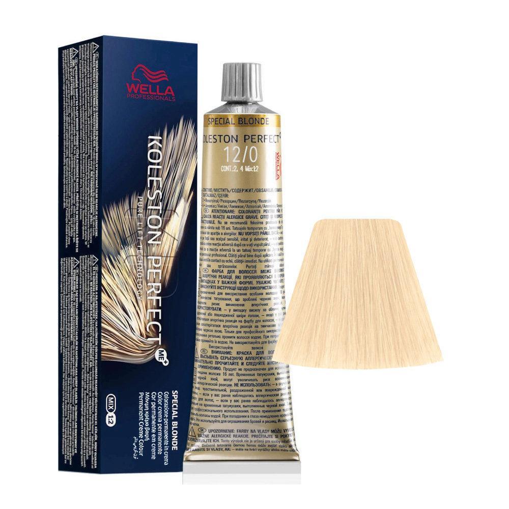 Wella Tinta Koleston Perfect Me 60ML 12/0 Naturale