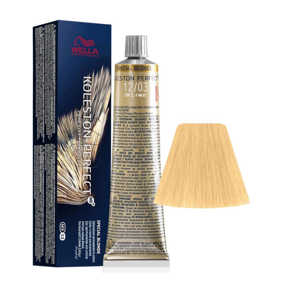 wella-tinta-koleston-perfect-me-60ml-12/03-naturale-dorato Wella Tinta Koleston Perfect Me 60ML 12/03 Naturale Dorato