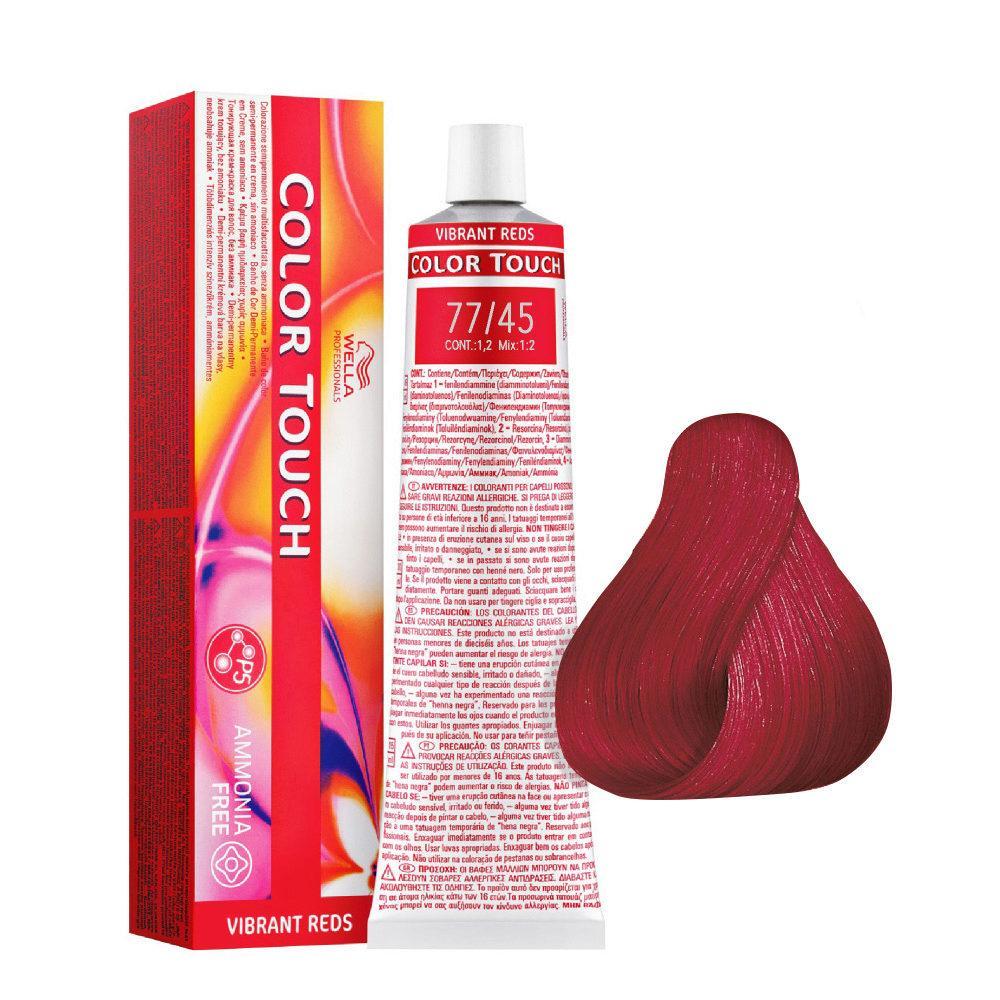 wella-color-touch-tono-su-tono-60ml-77/45-biondo-medio-intenso-rame-mogano Wella Color Touch Tono Su Tono 60ML 77/45 Biondo Medio Intenso Rame Mogano