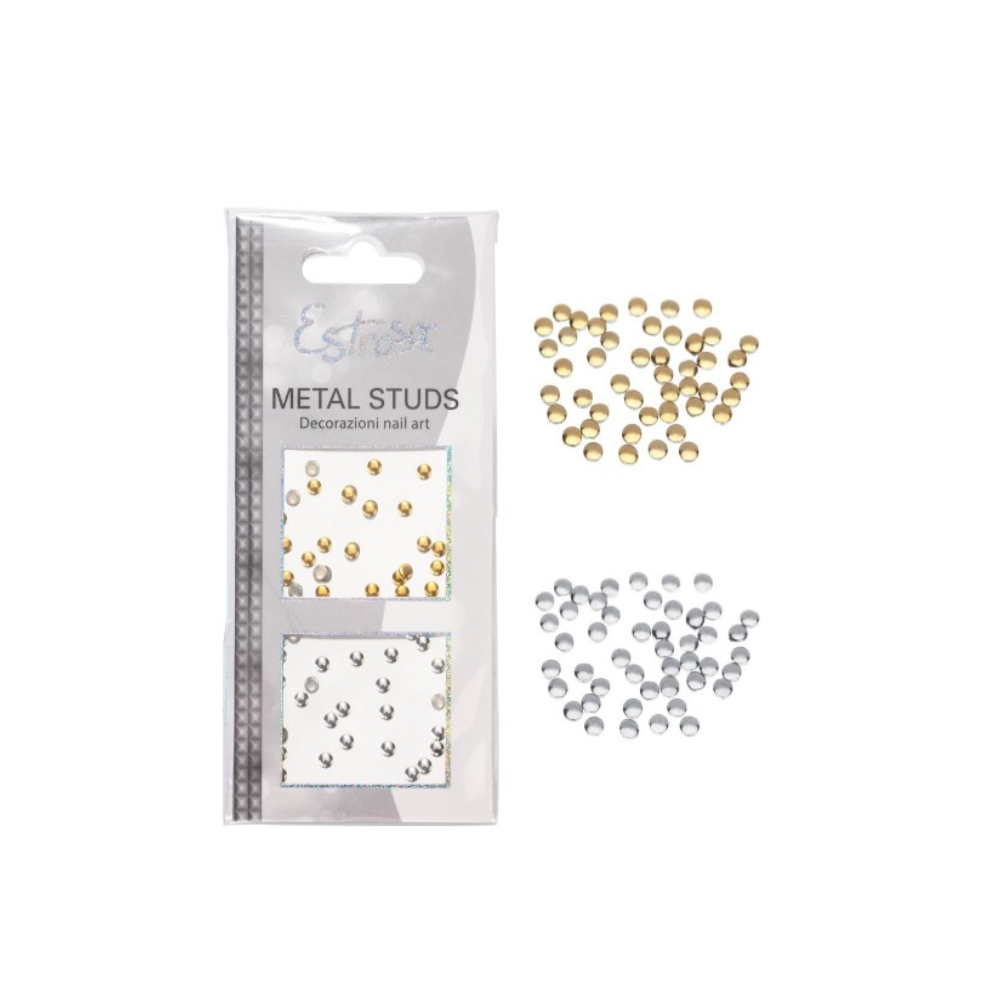 estrosa-circle-3-mm-borchie-metal-studs Estrosa Circle 3 mm Borchie Metal Studs