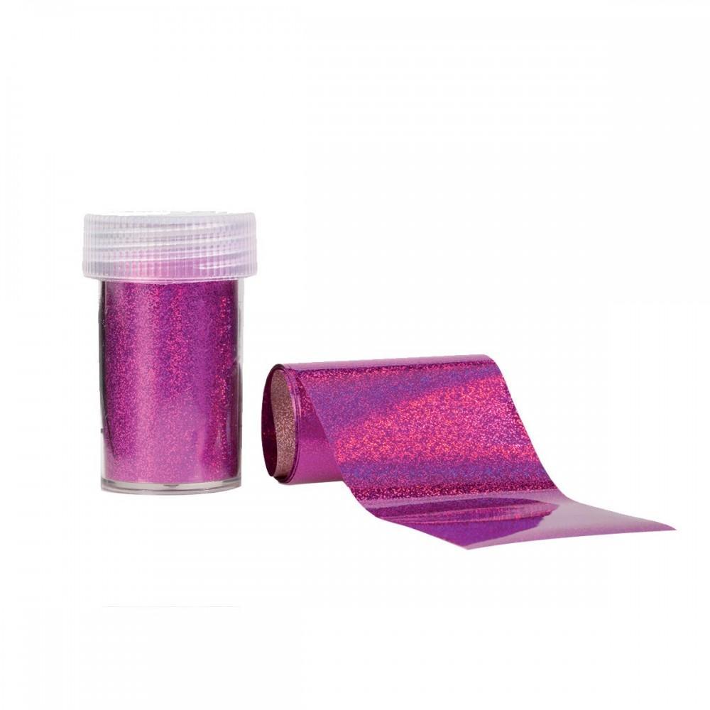 estrosa-holographic-fucsia---foil-transfer-effect- Estrosa Holographic Fucsia - Foil Transfer Effect