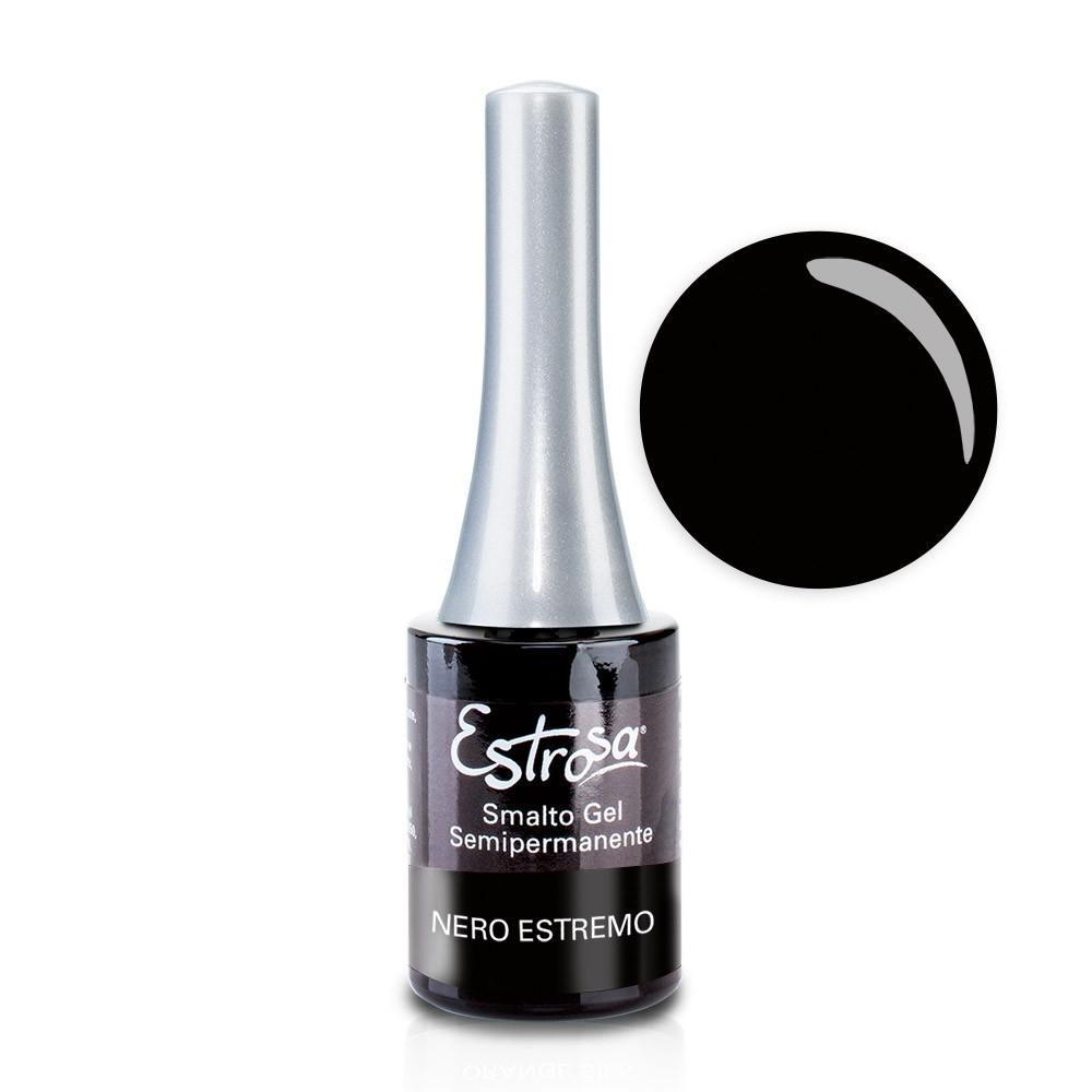 estrosa-smalto-gel-semipermanente-14ml-nero-estremo Estrosa Smalto Gel Semipermanente 14ML Nero Estremo