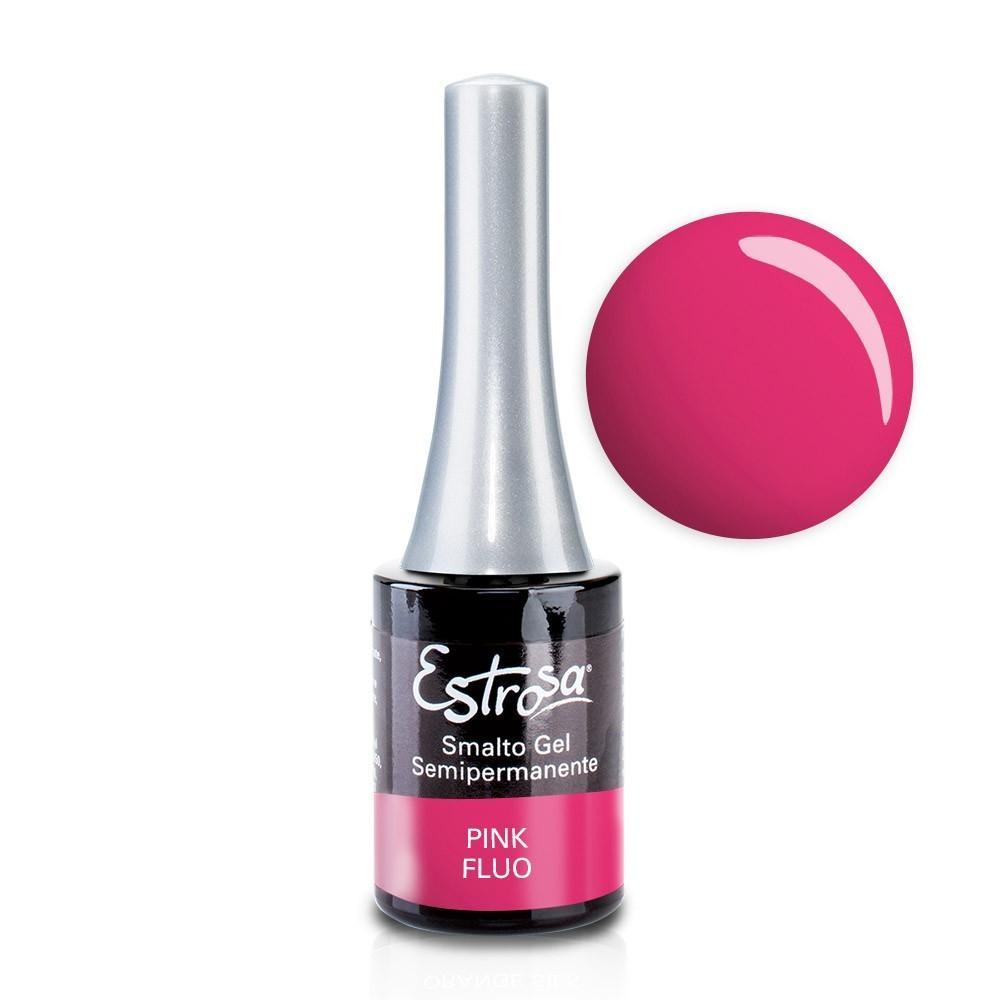 estrosa-smalto-gel-semipermanente-14ml-pink-fluo Estrosa Smalto Gel Semipermanente 14ML Pink Fluo