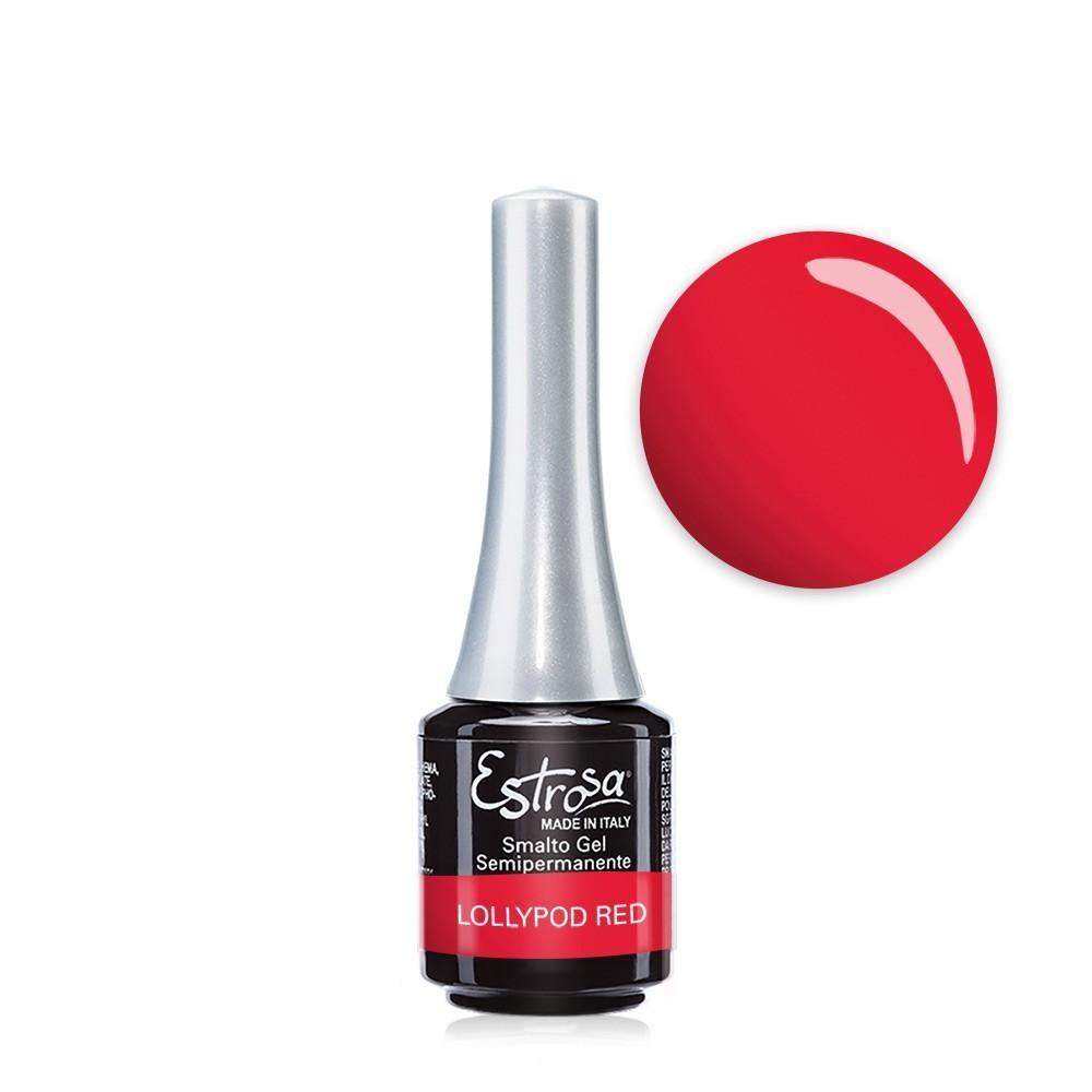 Estrosa Smalto Gel Semipermanente Mini 7ML Lollypop Red