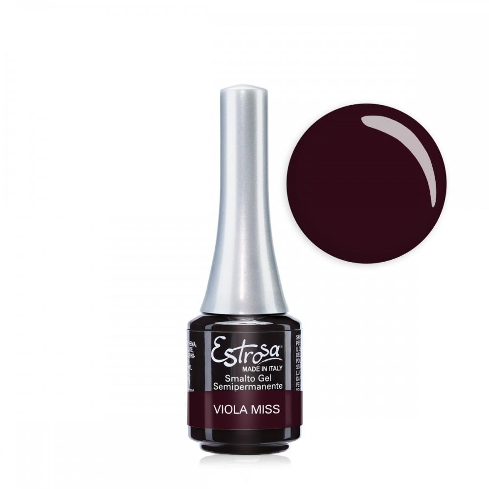 Estrosa Smalto Gel Semipermanente Mini 7ML Viola Miss
