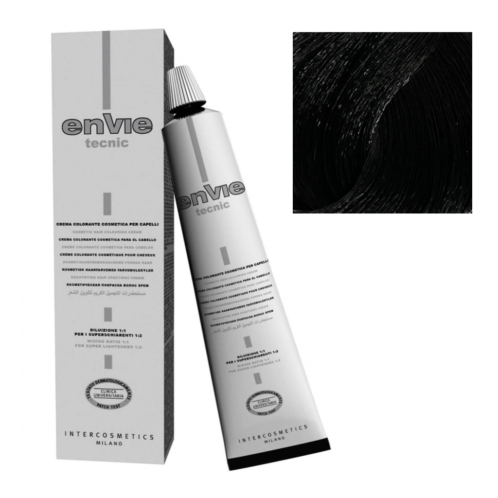 Envie Tinta in Crema Tecnic 100ml 1.0 Nero