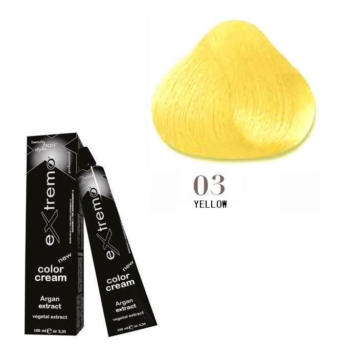 extremo-tinta-color-cream-argan-oil-100ml-03-giallo Extremo Tinta Color Cream Argan Oil 100ml 03 Giallo