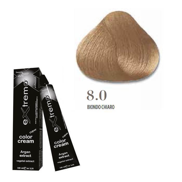 extremo-tinta-color-cream-argan-oil-100ml-8.0-biondo-chiaro Extremo Tinta Color Cream Argan Oil 100ml 8.0 Biondo Chiaro