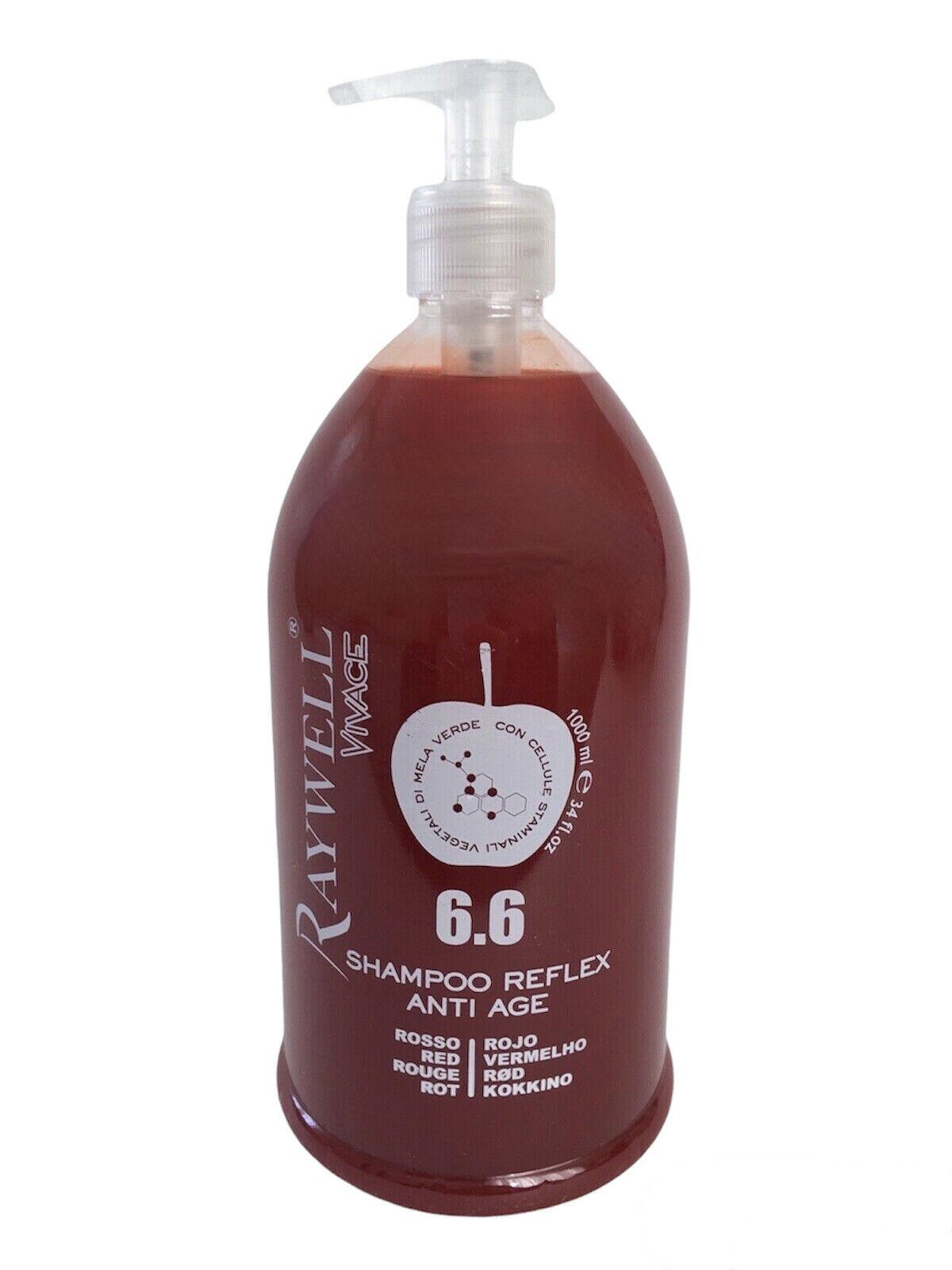 raywell-shampoo-riflessante-reflex-anti-age-1000ml-6.6-rosso Raywell Shampoo Riflessante Reflex Anti Age 1000ml 6.6 Rosso