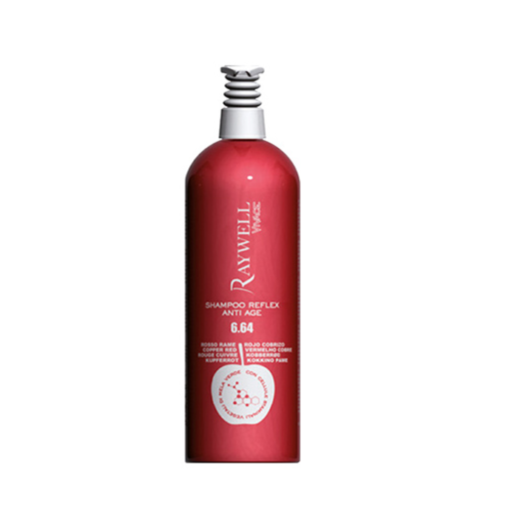 raywell-shampoo-riflessante-reflex-anti-age-1000ml-6.64-rosso-rame Raywell Shampoo Riflessante Reflex Anti Age 1000ml 6.64 Rosso Rame