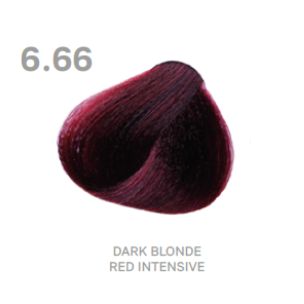 Raywell Tinta In Crema Color Plex 100ml 6.66 Biondo Scuro Rosso Intenso