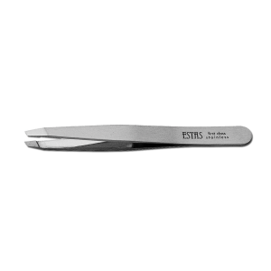 Pinzetta stainless inox obliqua