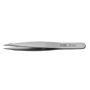Pinzetta stainless inox punta