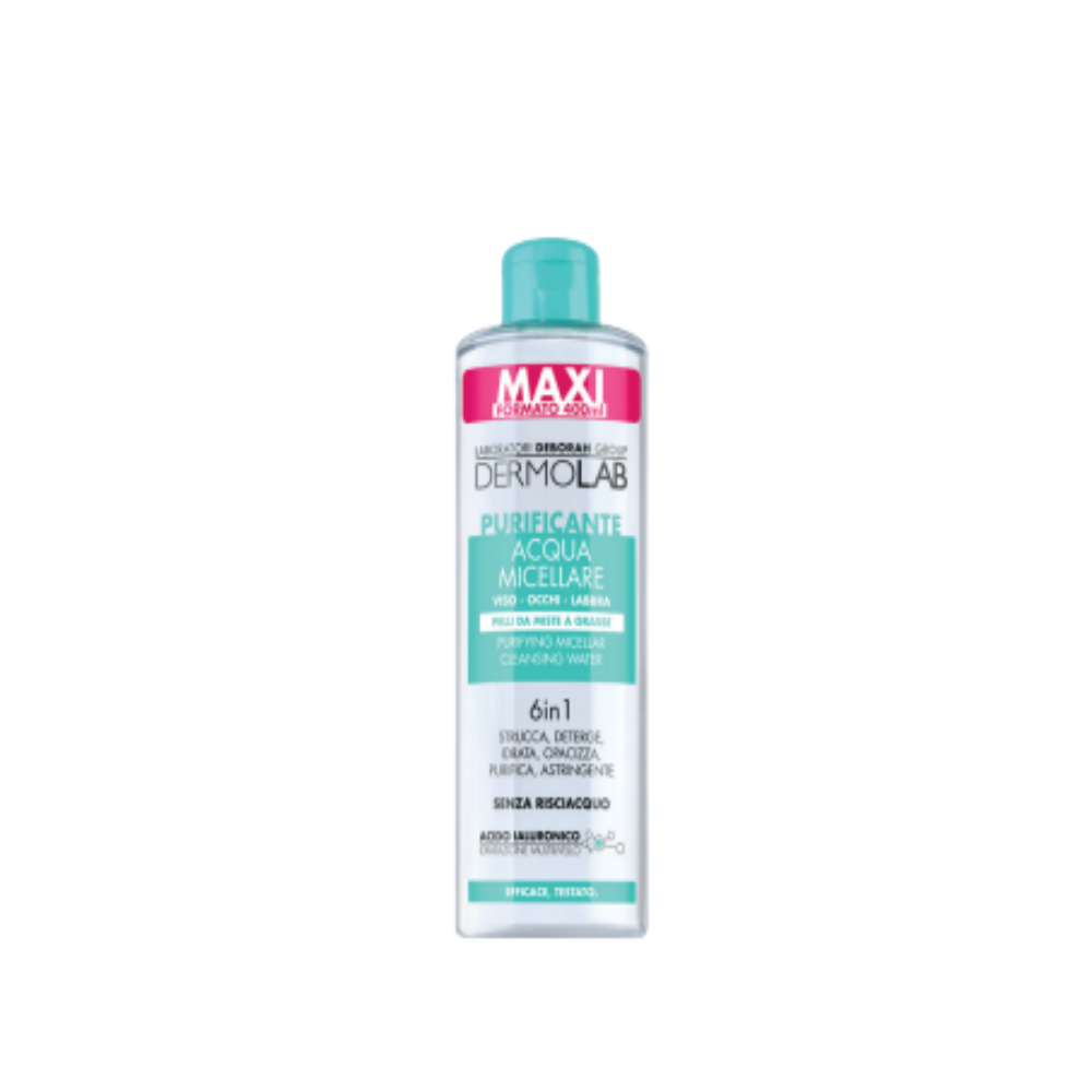 dermolab-acqua-micellare-purificante-6-in-1-pelle-grassa-400-ml Dermolab Acqua Micellare Purificante 6 In 1 Pelle Grassa 400 Ml