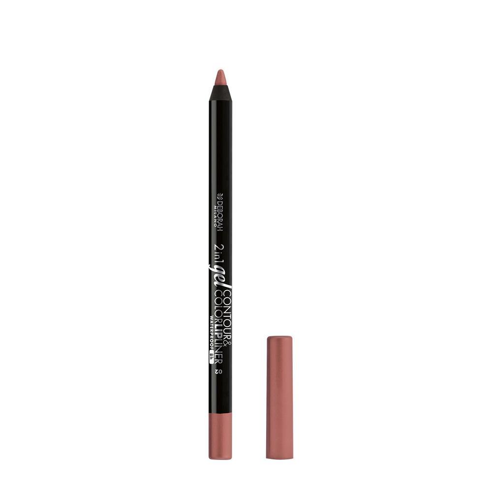 deborah-matita-labbra-2-in-1-gel-contour-e-color-n.2-nude-brown Deborah Matita Labbra 2 In 1 Gel Contour E Color N.2 Nude Brown