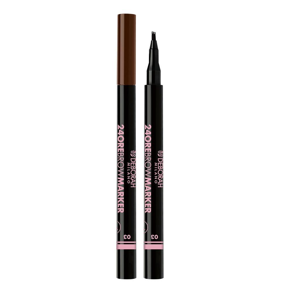 deborah-24-ore-brow-marker-dark-brown-3 Deborah 24 Ore Brow Marker Dark Brown 3