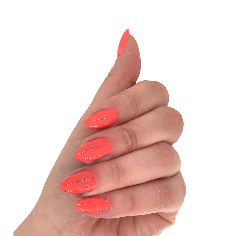 Unghie dipinte con Layla Semipermanente Gel Polish N.116 Juicy Coral