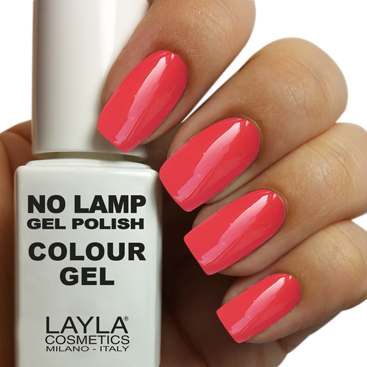 Layla Semipermanente No Lamp Gel Polish N.16 Rich Coral 10ML
