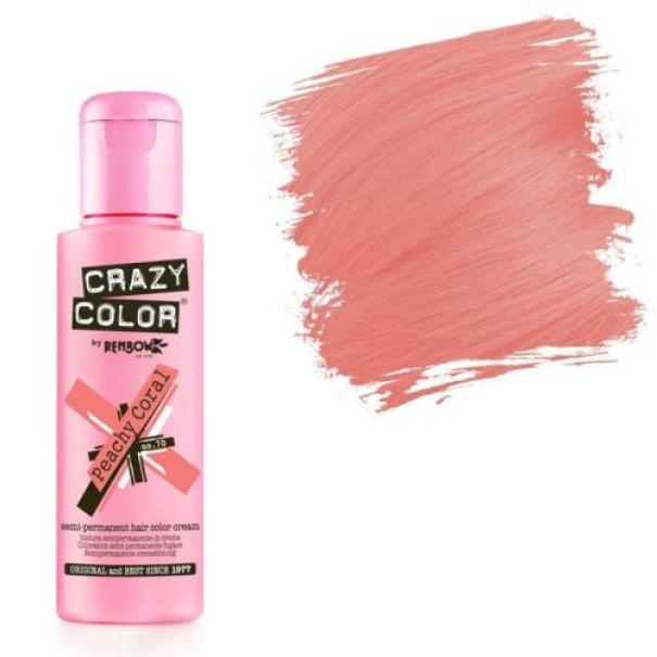 crazy-color-crema-colorante-semipermanente-100ml-e679-70-peachy-color Crazy Color Crema Colorante Semipermanente 100ML E679 70 Peachy Color