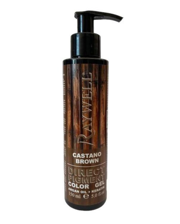 Raywell Direct Pigment Color Gel 150ml Castano