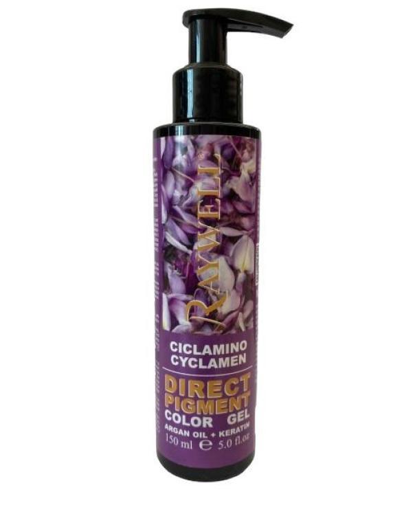 Raywell Direct Pigment Color Gel 150ml Ciclamino