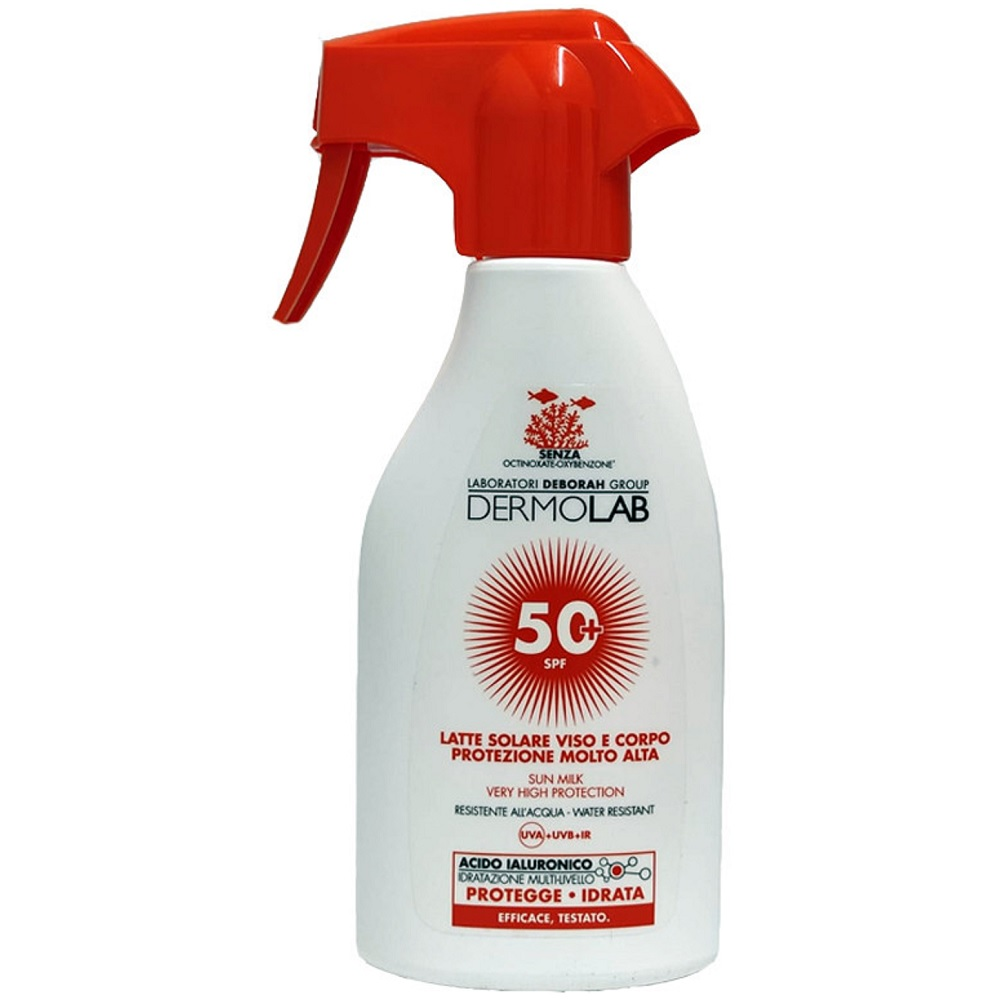 dermolab-latte-solare-spray-viso-e-corpo-spf50-+-250ml-tdv001023 Dermolab Latte Solare Spray Viso E Corpo SPF50 + 250ML TDV001023