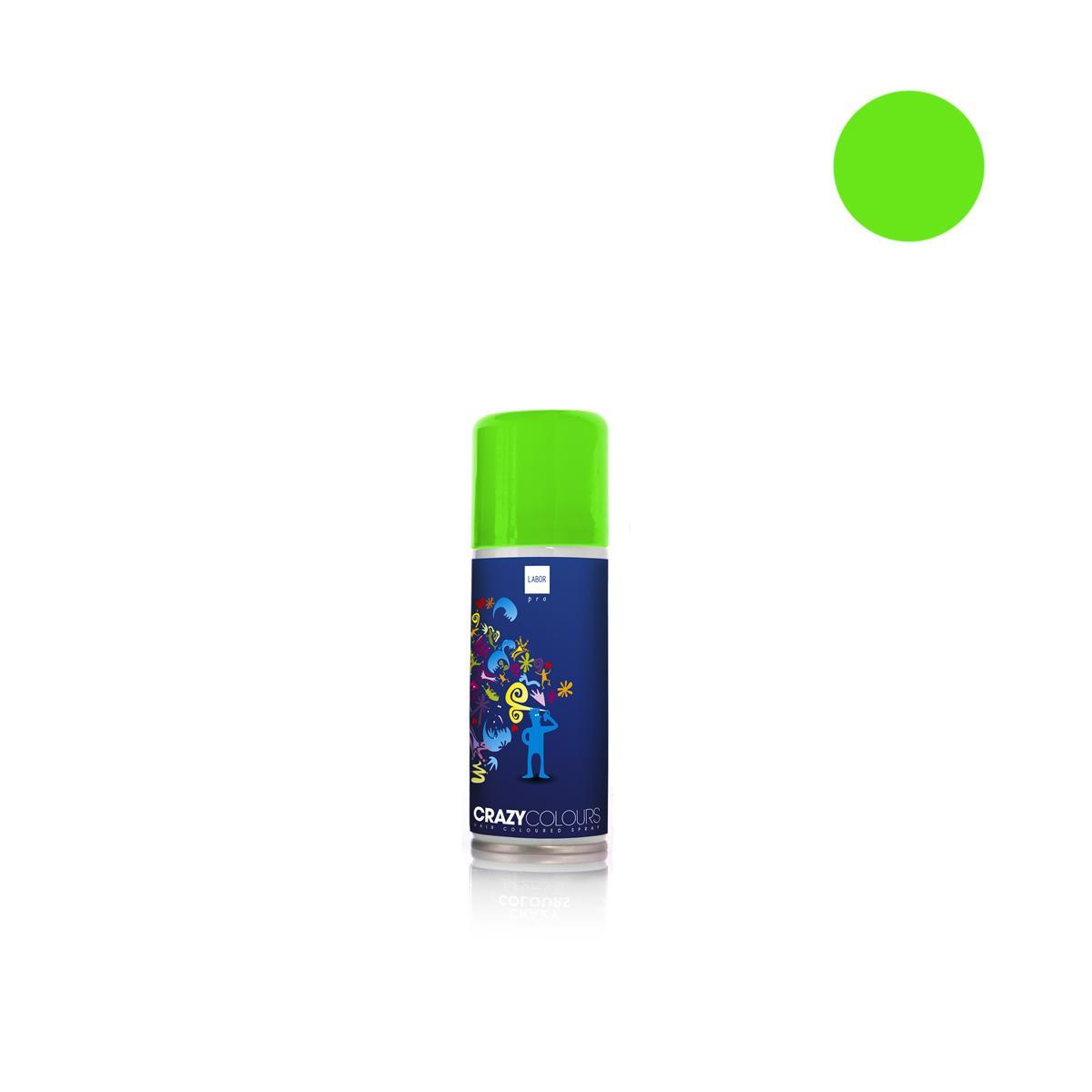 labor-crazy-colours-lacca-spray-colorata-125ml-verde- Labor Crazy Colours Lacca Spray Colorata 125ML Verde