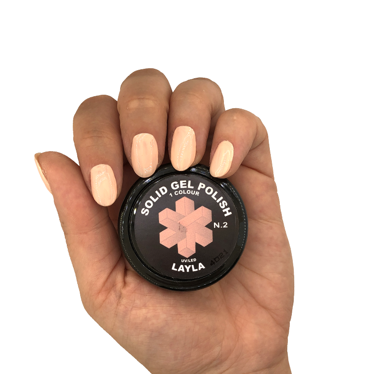 layla-smalto-solid-gel-polish-uv-led-15gr-n.2-baby-peach Layla Smalto Solid Gel Polish Uv Led 15GR N.2 Baby Peach