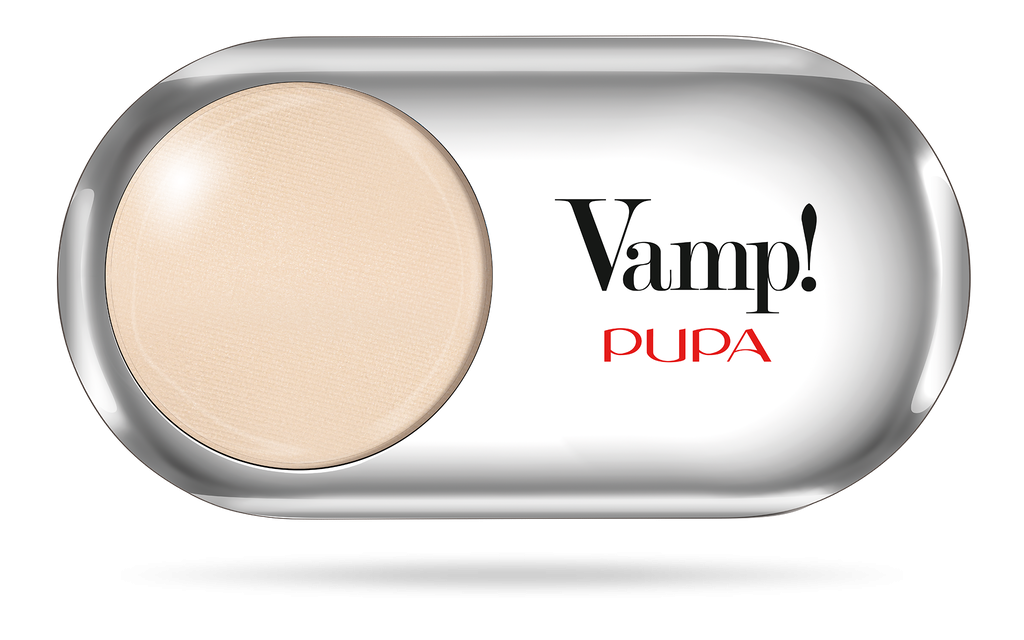 Ombretto Matt 400 Pupa Vamp, confezione compatta con coperchio aperto