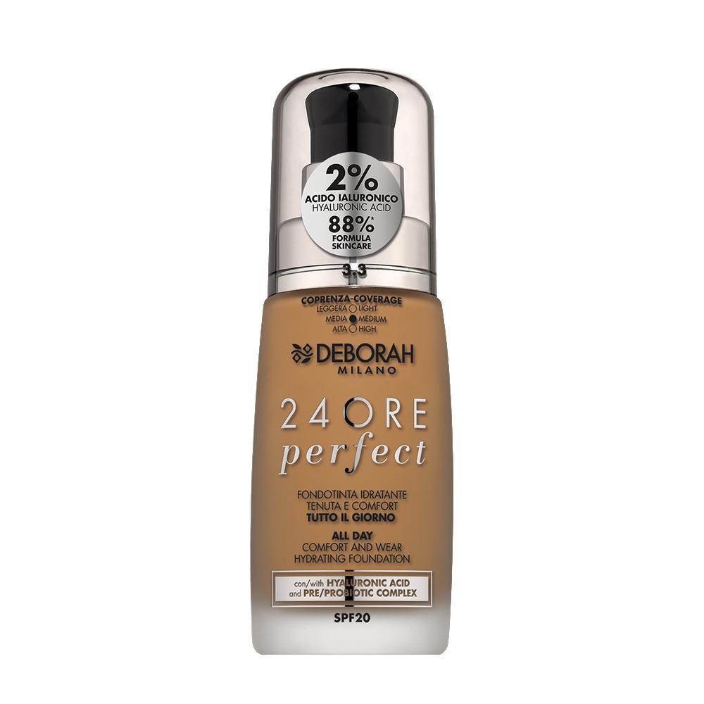 deborah-fondotinta-24-ore-perfect-con-acido-ialuronico-n.-3.3-gold Deborah Fondotinta 24 Ore Perfect Con Acido Ialuronico N. 3.3 Gold