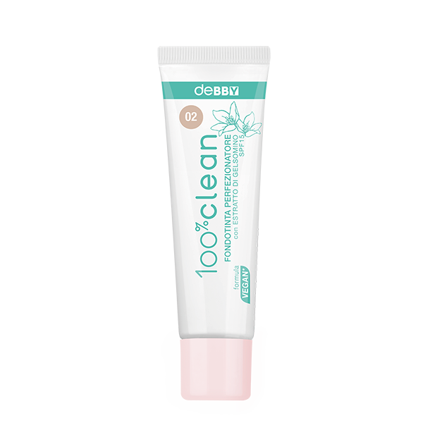 Tubo bianco con tappo rosa su sfondo nero, etichetta blu-turchese in alto