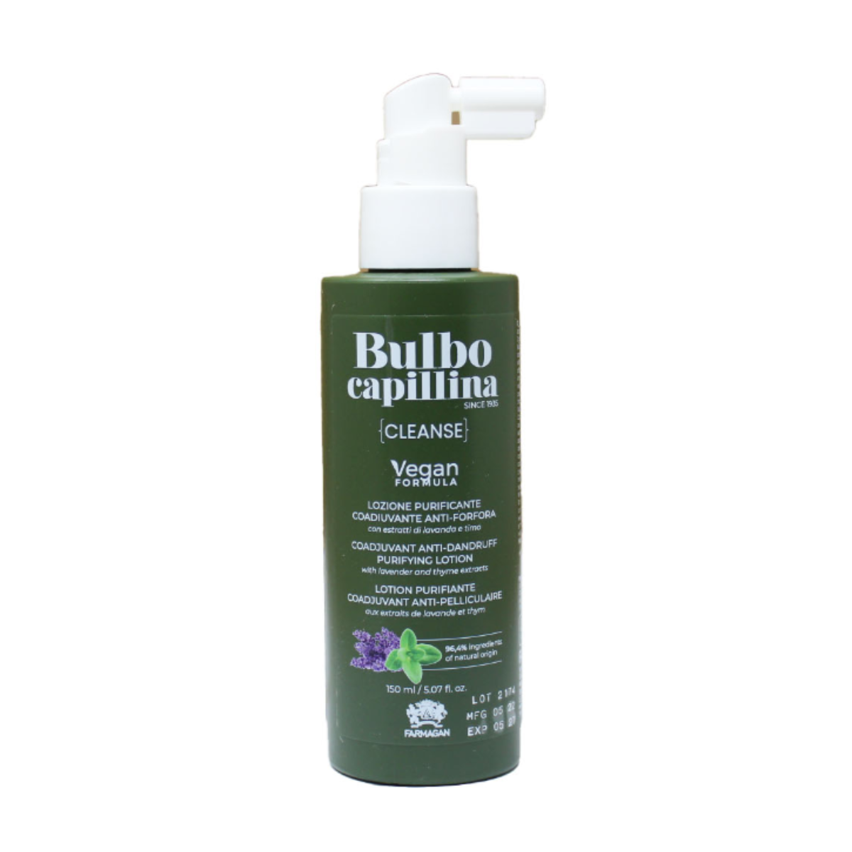 farmagan-bulbo-capillina-cleanse-lozione-antiforfora-150ml Farmagan Bulbo Capillina Cleanse Lozione Antiforfora 150ML