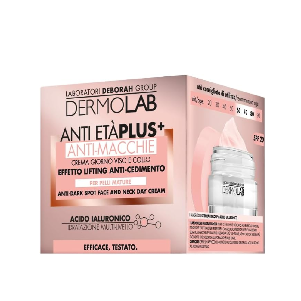 dermolab-crema-giorno-anti-eta-plus-+-anti-macchie-viso-e-collo-50-ml Dermolab Crema Giorno Anti Etu00e0 Plus + Anti Macchie Viso E Collo 50 Ml