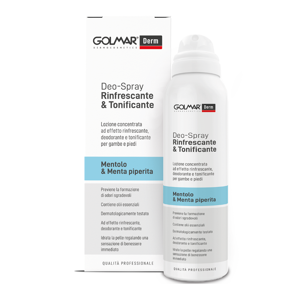 golmar golmar deo spray rinfrescante e tonificante 100ml - foto 1 Flacone spray GOLMAR Deo Rinfrescante e Tonificante 100ml