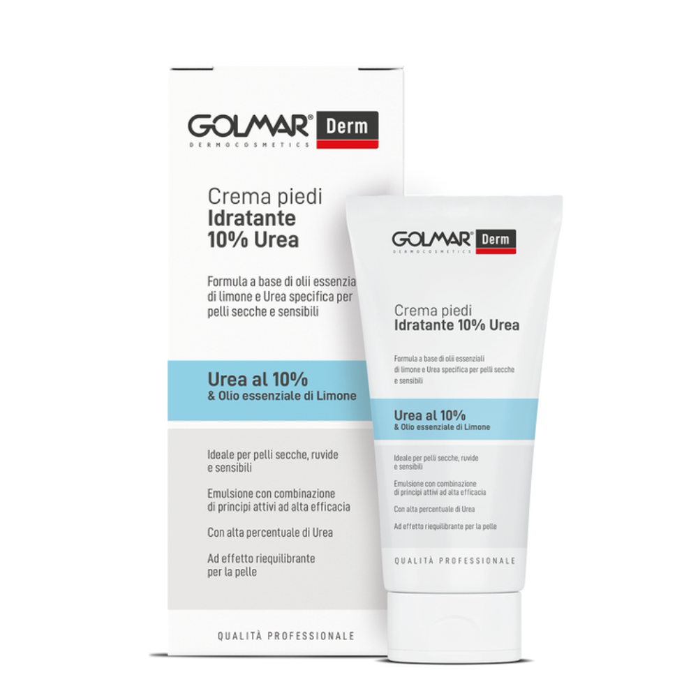 Crema talloni Golmar con 40% urea per idratazione intensiva