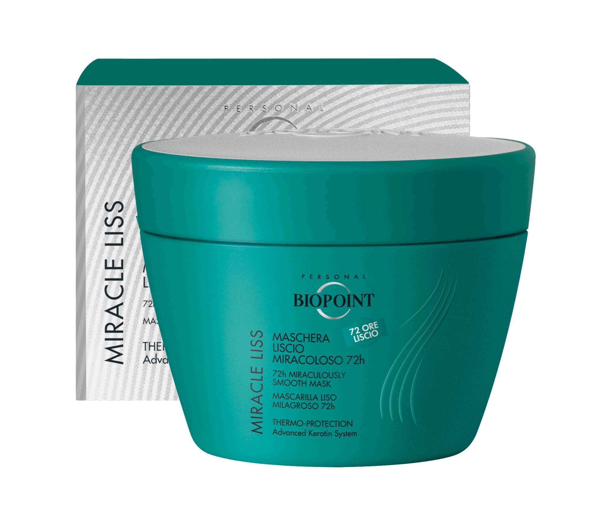 biopoint-miracle-liss-maschera-liscio-miracoloso-72-ore-200ml Biopoint Miracle Liss Maschera Liscio Miracoloso 72 Ore 200ML