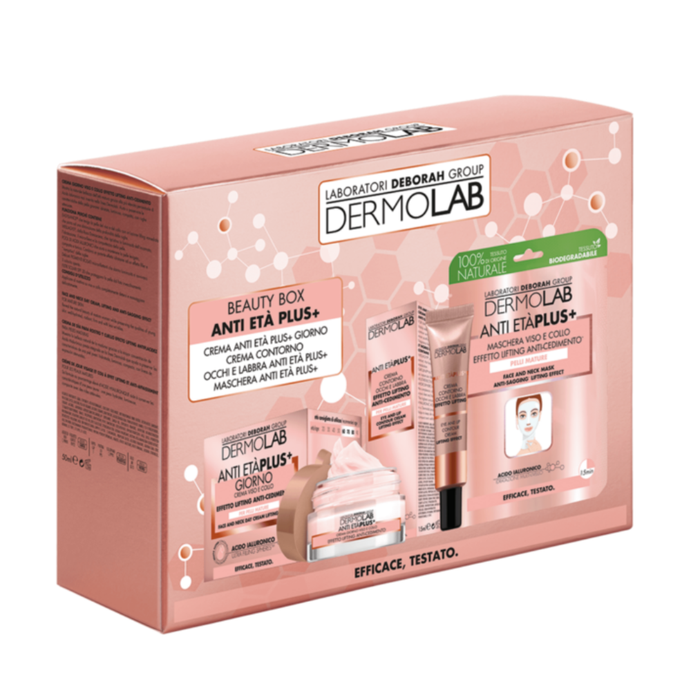 dermolab-beauty-box-anti-eru00e0-plus-+-crema-giorno-50ml-+-contorno-occhi-e-labbra-15ml-+-maschera-tdv003223 Dermolab Beauty Box Anti Eru00e0 Plus + Crema Giorno 50ML + Contorno Occhi E Labbra 15ML + Maschera TDV003223
