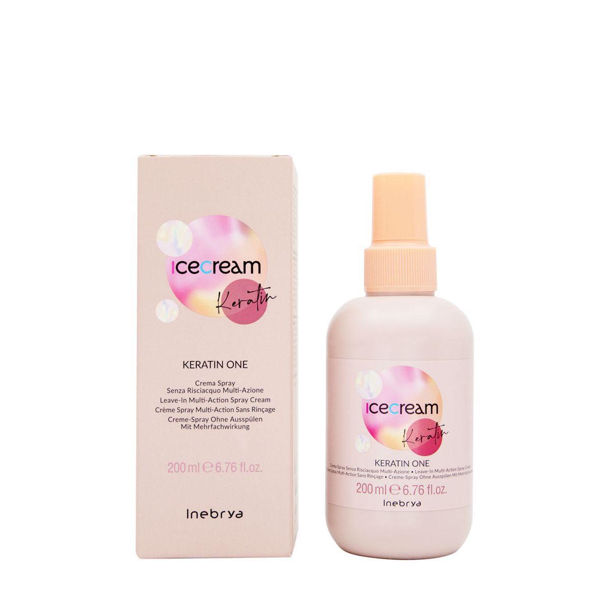 inebrya-ice-cream-keratin-one---crema-spray-multi-azione-200ml Inebrya Ice Cream Keratin One - Crema Spray Multi-Azione 200ml