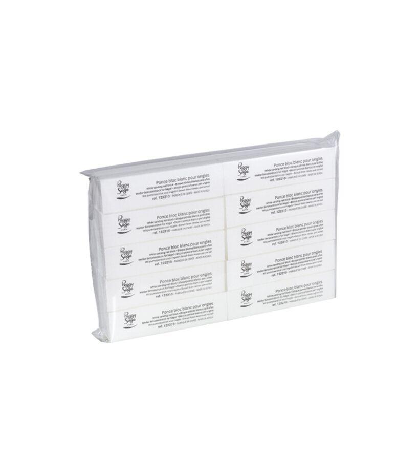 peggy sage peggy sage 122209 blocco pomice bianco per unghie x 10 - foto 1 peggy sage peggy sage 122209 blocco pomice bianco per unghie x 10 - foto 1