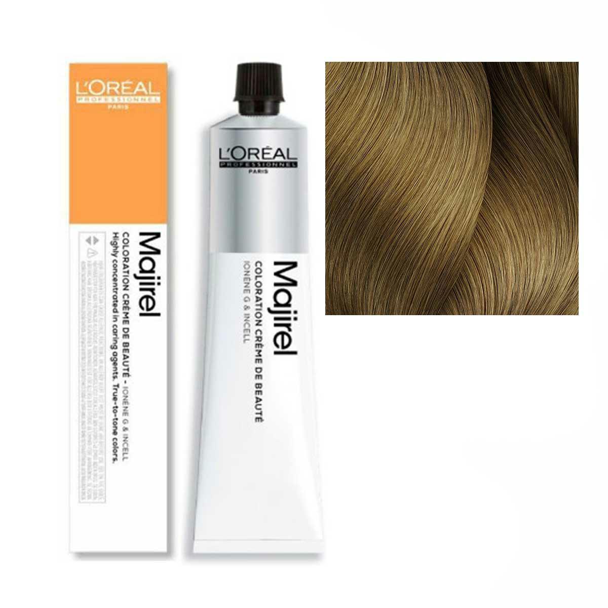 Lu00b4Oru00e8al Tinta Majirel 50ML 8.3 Biondo Chiaro Dorato