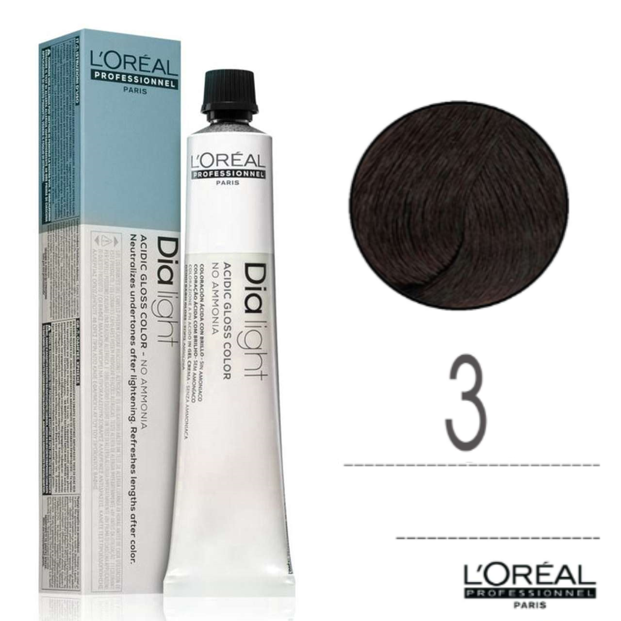 l'oru00e9al-tinta-dia-light-tono-su-tono-50ml-3-castano-scuro L'Oru00e9al Tinta Dia Light Tono Su Tono 50ML 3 Castano Scuro