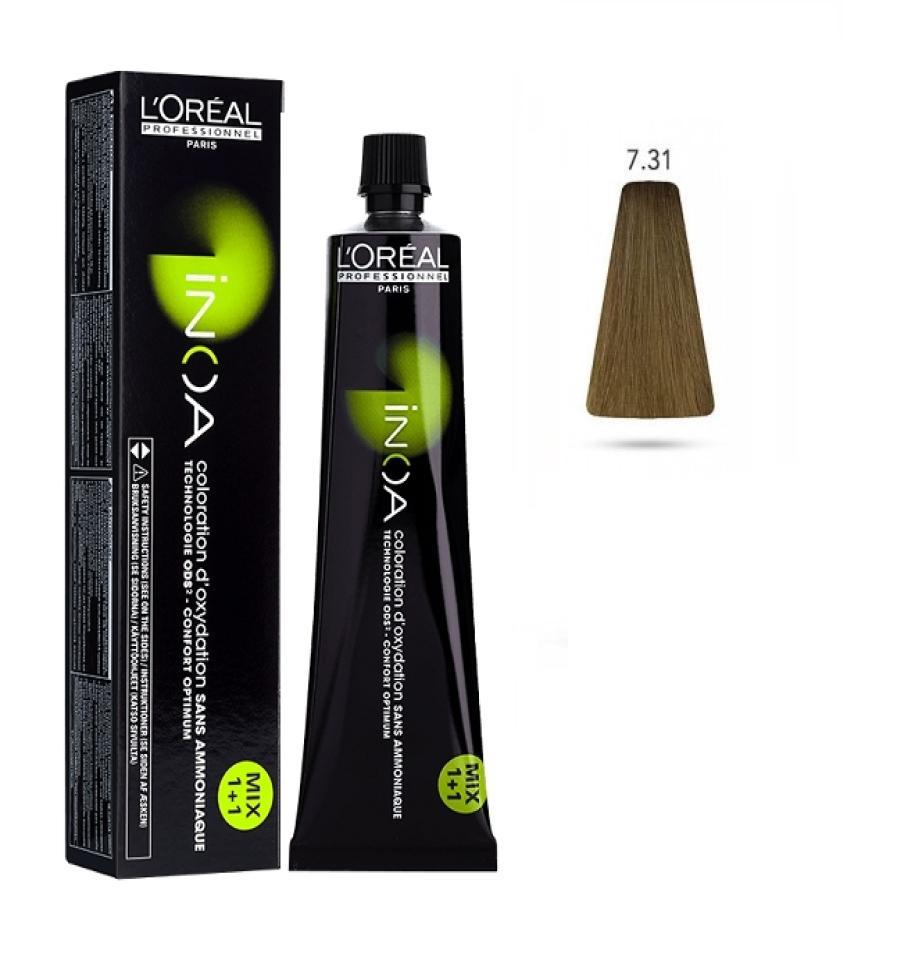 l'oru00e9al-tinta-inoa-senza-ammoniaca-60ml-7.31-biondo-dorato-cenere L'Oru00e9al Tinta Inoa Senza Ammoniaca 60ML 7.31 Biondo Dorato Cenere