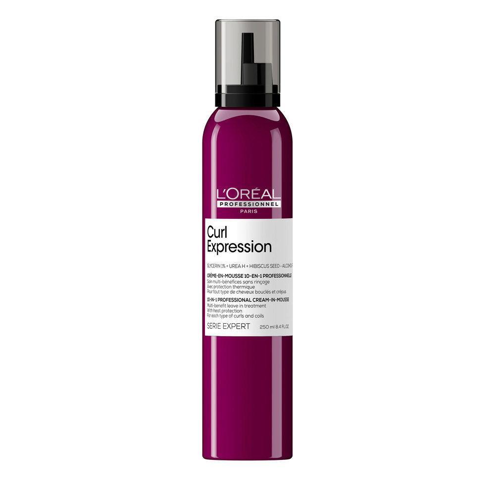 Lu2019Oru00e9al Mousse Crema 10 In 1 Curl Expression Serie Expert 235ML