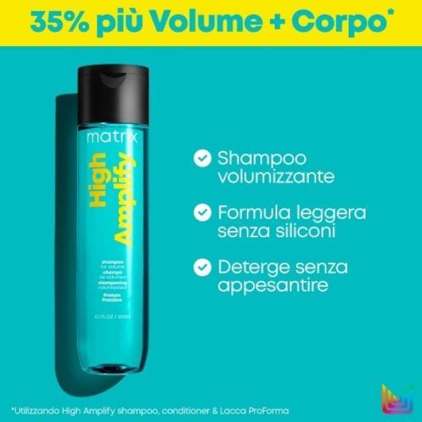 matrix-shampoo-volumizzante-high-amplify-total-results-300ml Flacone Matrix Shampoo Volumizzante High Amplify Total Results 300ML