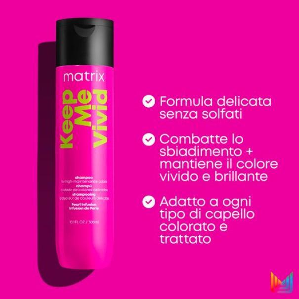 matrix-shampoo-capelli-colorati-keep-me-vivid-total-results-300ml Matrix Shampoo Capelli Colorati Keep Me Vivid Total Results 300ML