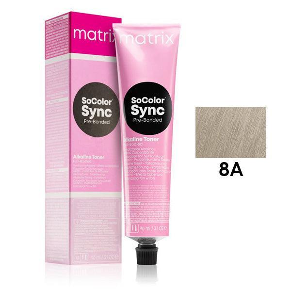 Matrix Tinta Pre Bonded Socolor Sync 90ML 8A 